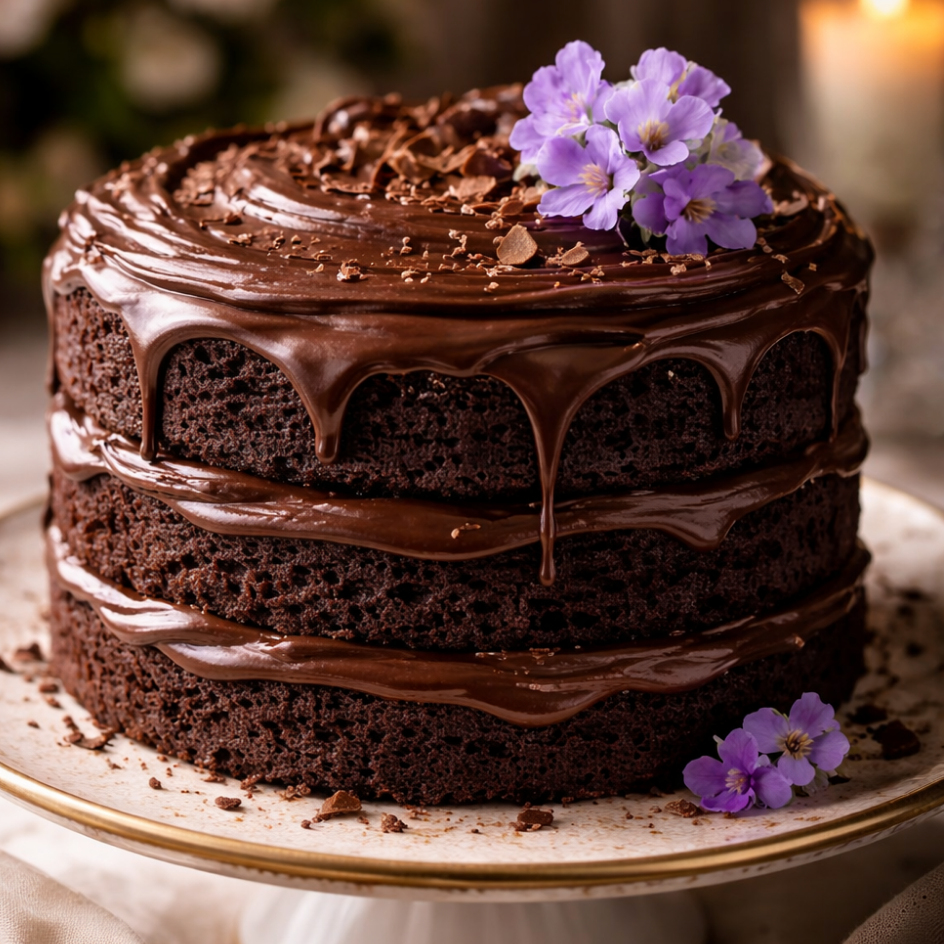 The Dreamy Vegan Chocolate Cake