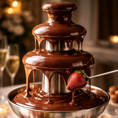 The Vegan Chocolate Fondue Experience